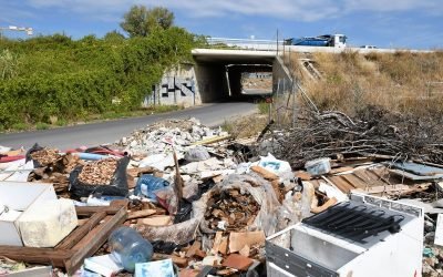 Décharge sauvage à Lyon